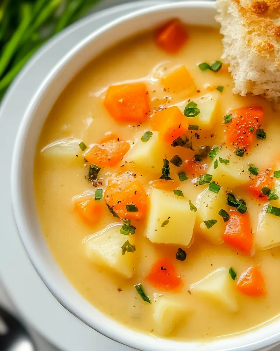 Cheesy Potato Soup