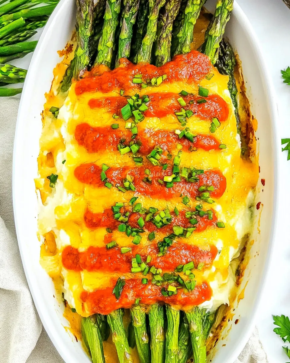 Cheesy Rotel Asparagus