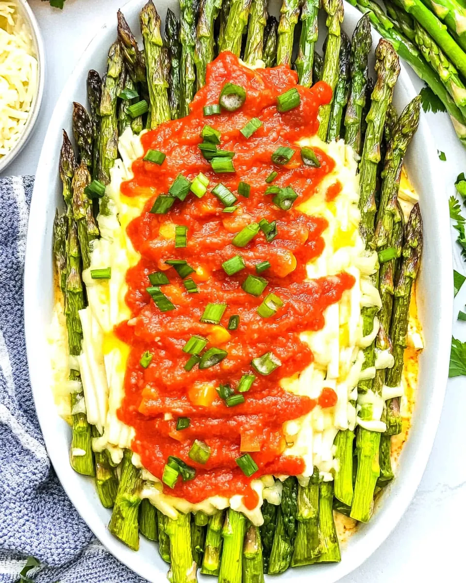 Cheesy Rotel Asparagus