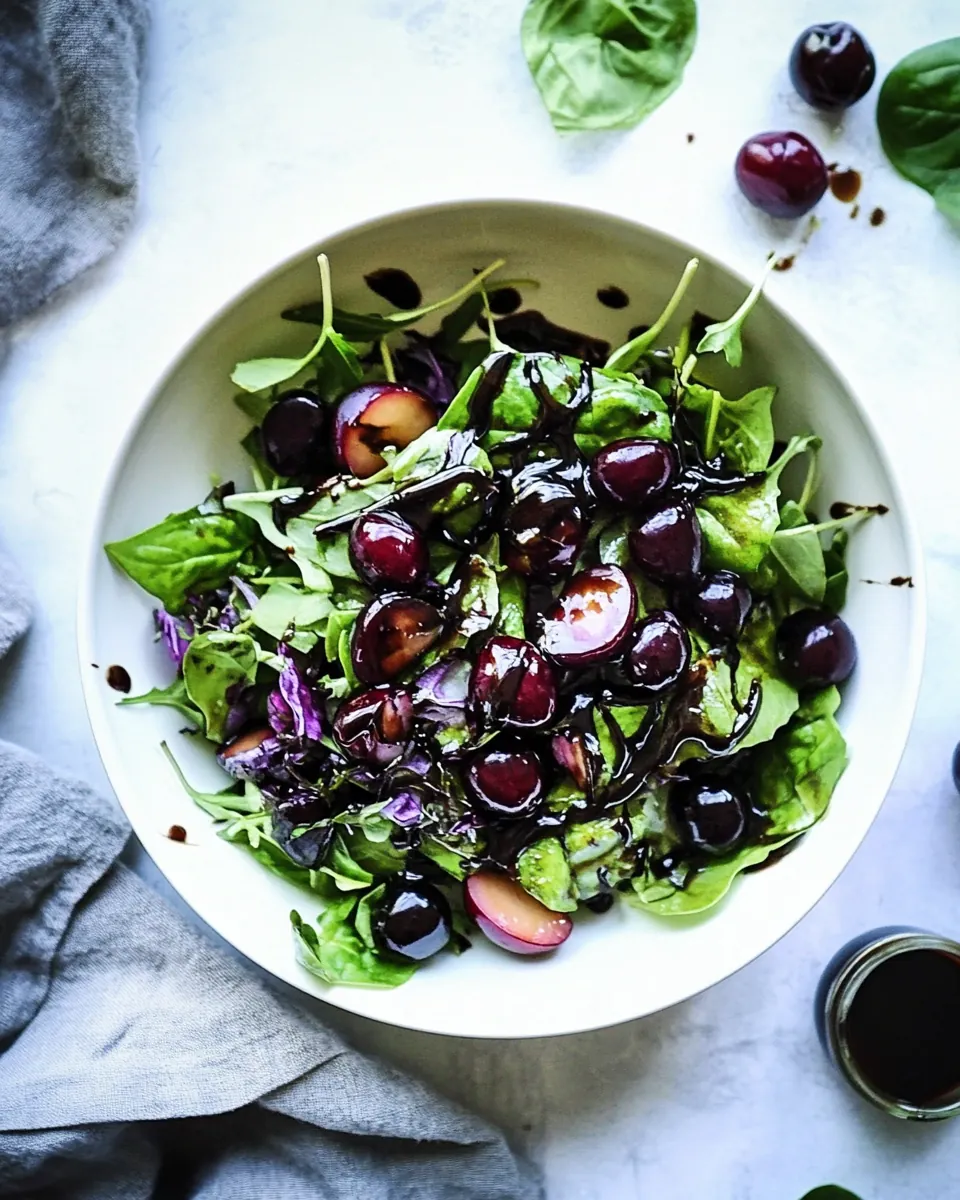 Cherry Balsamic Salad Dressing
