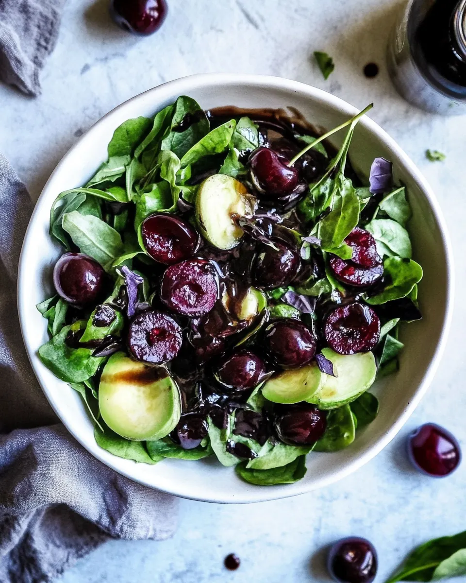 Cherry Balsamic Salad Dressing