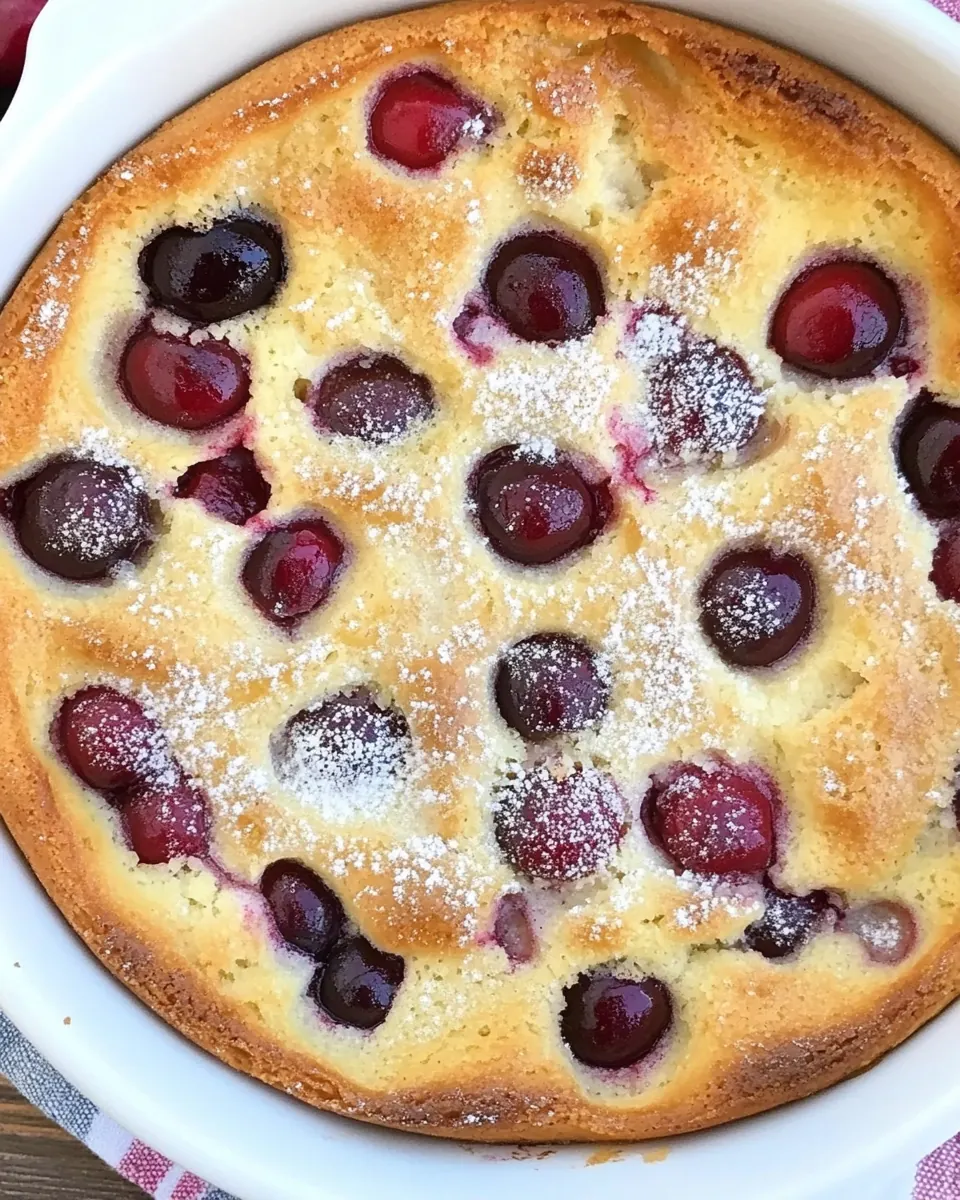 Cherry Clafoutis