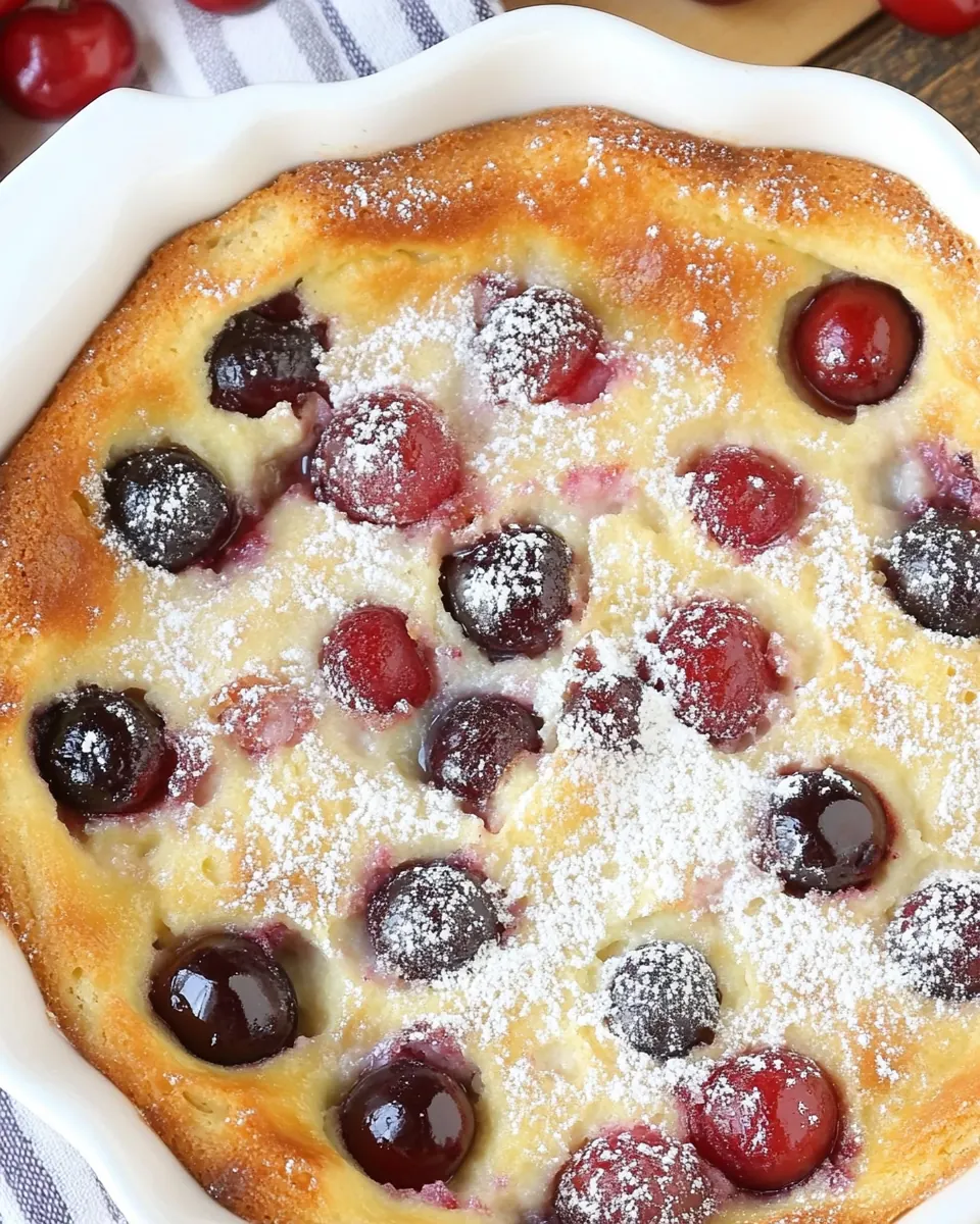 Cherry Clafoutis