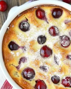 Cherry Clafoutis
