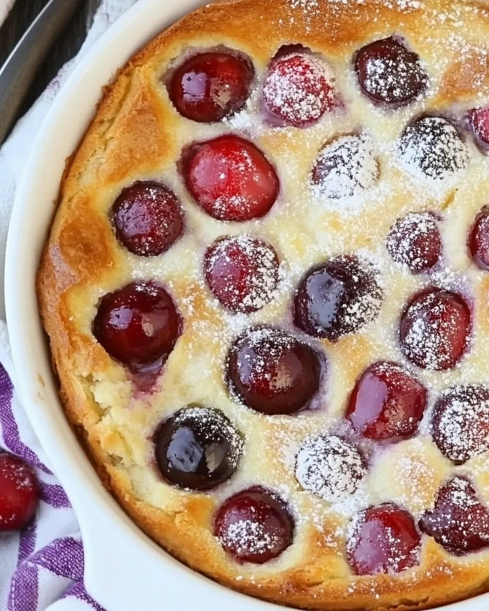 Cherry Clafoutis