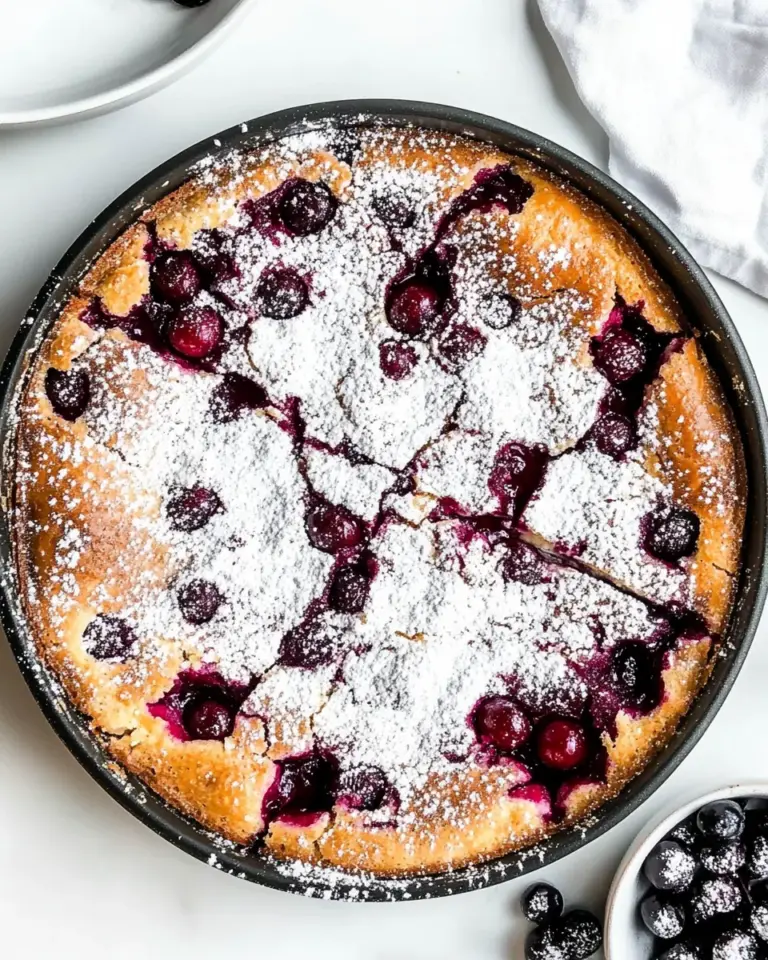 Cherry Clafoutis