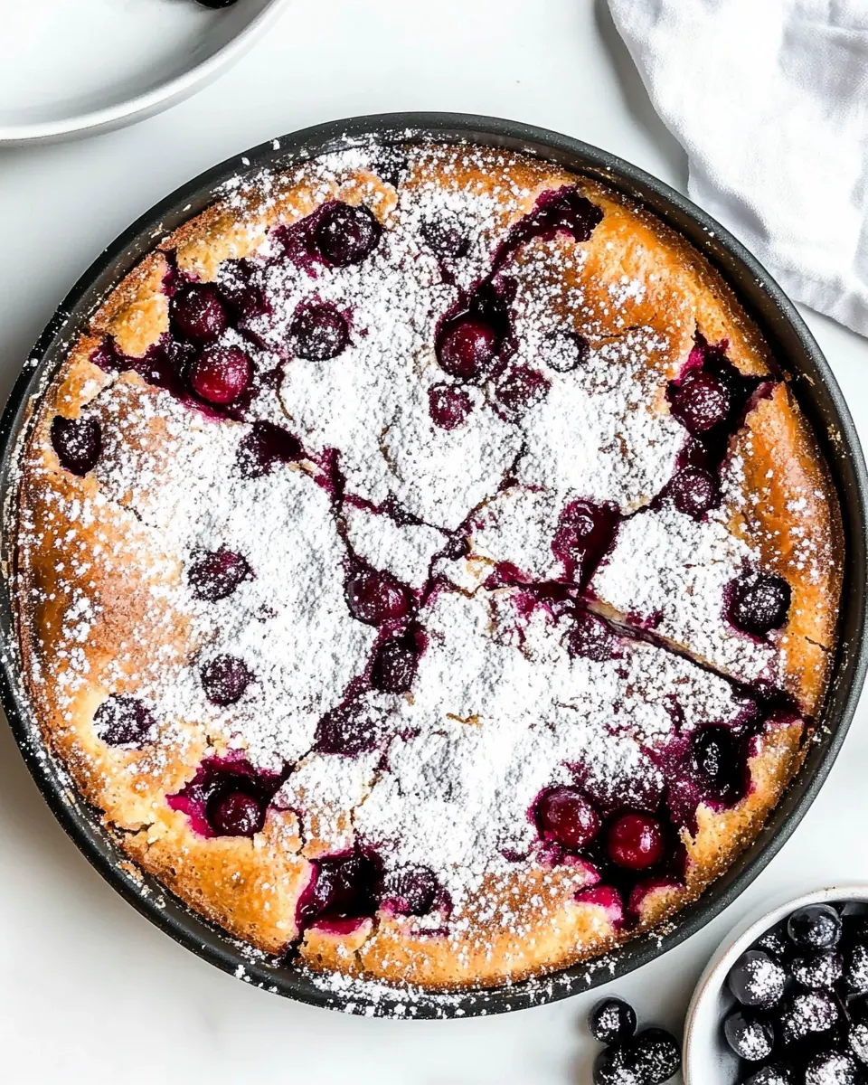 Cherry Clafoutis