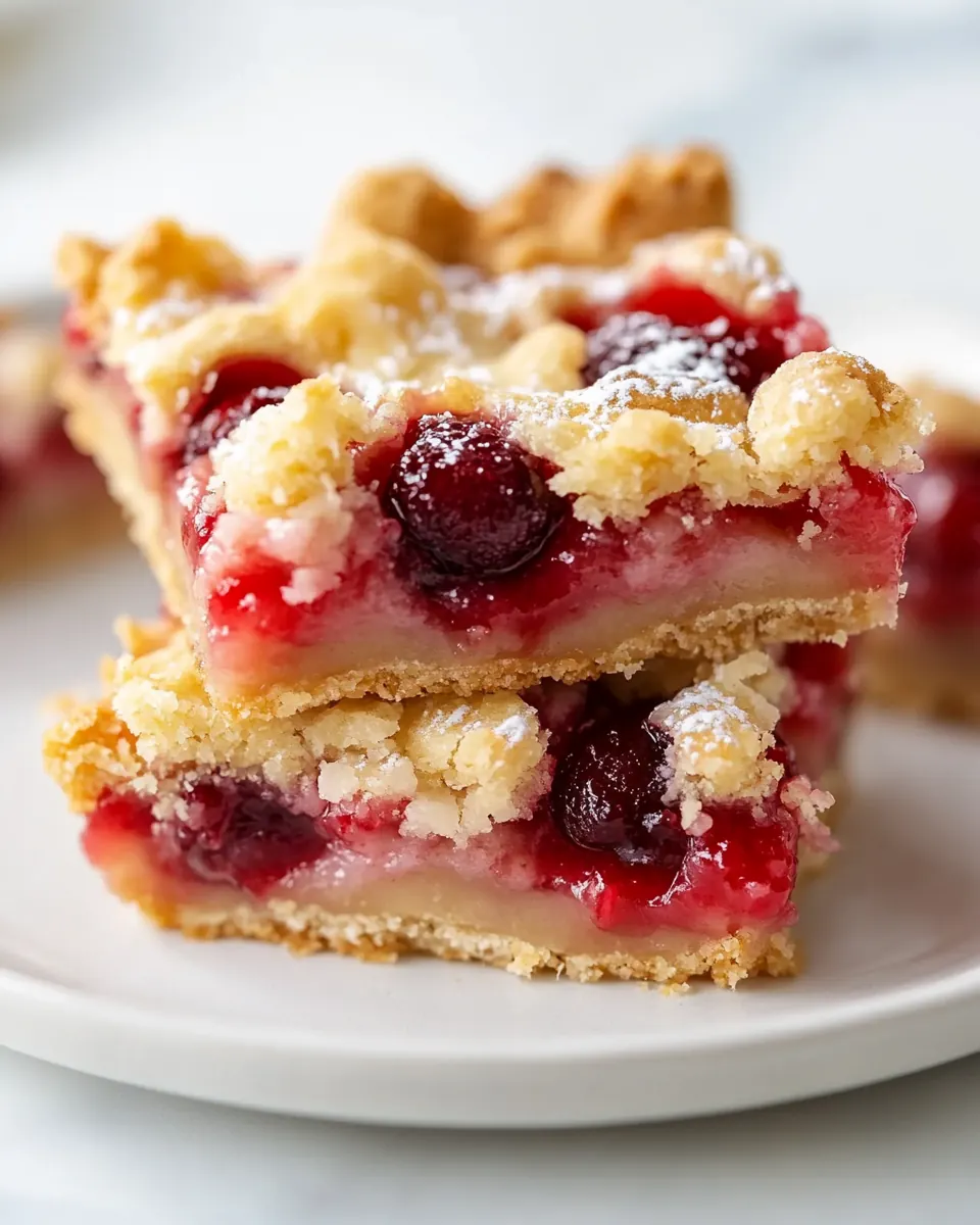 Cherry Pie Bars