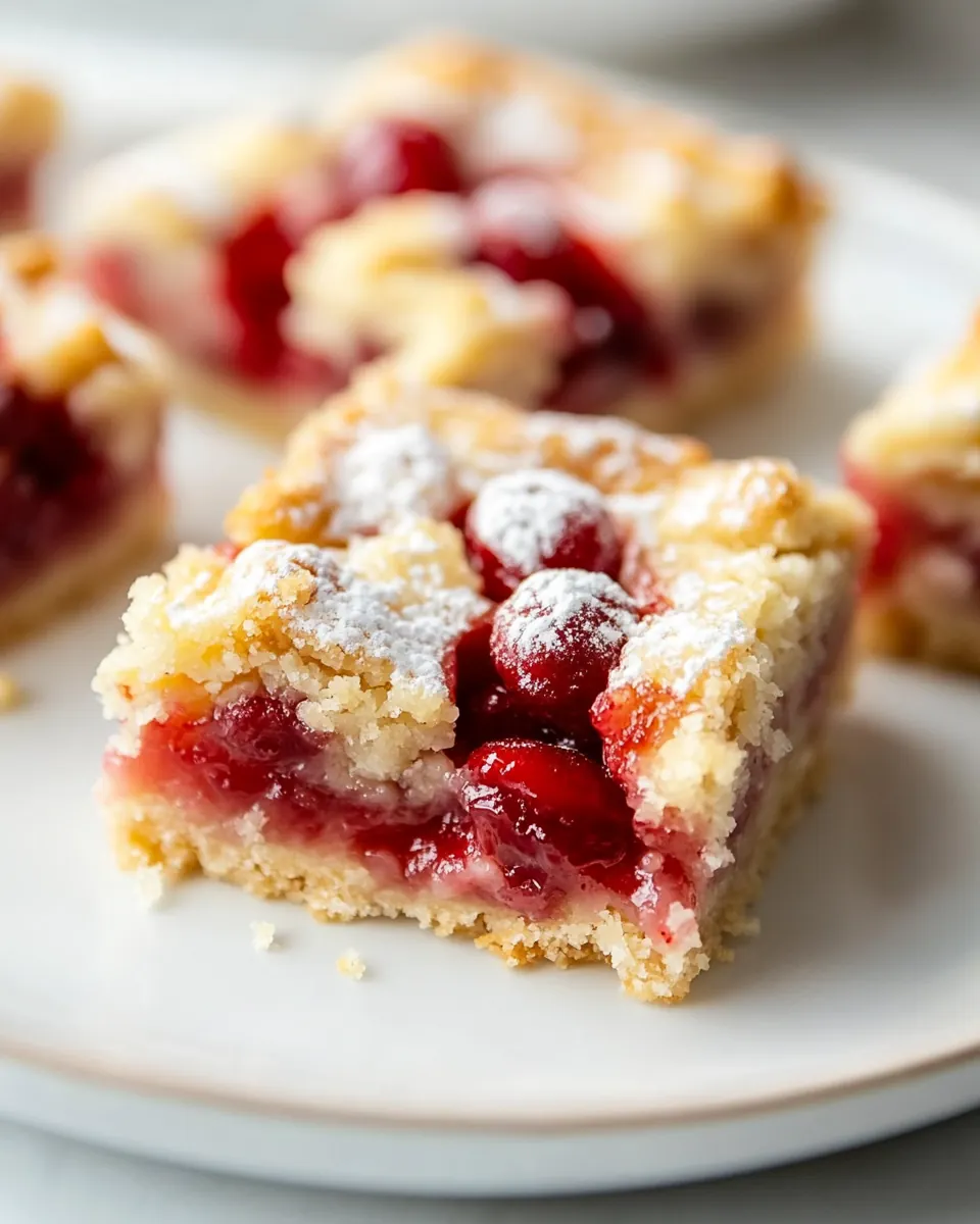 Cherry Pie Bars