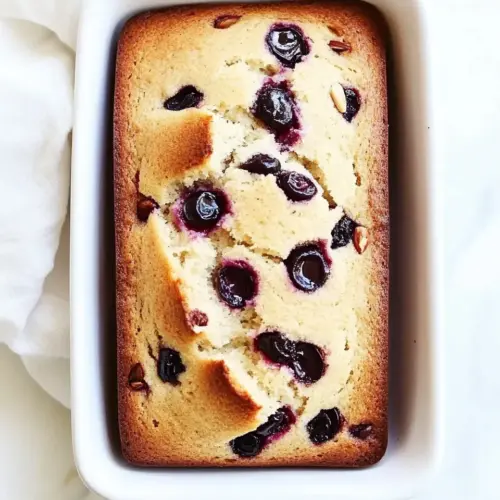 Cherry and Almond Quick Bread