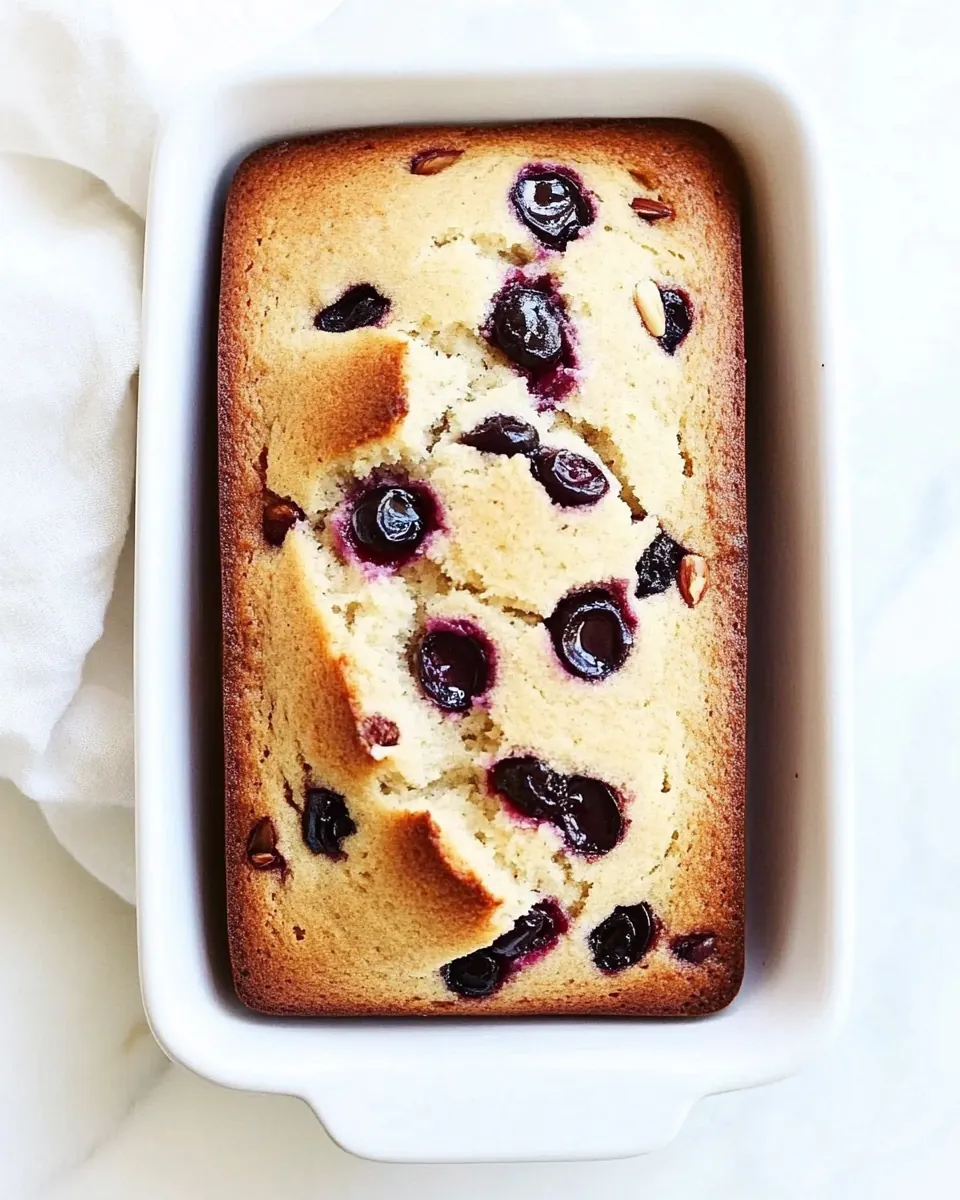 Cherry and Almond Quick Bread
