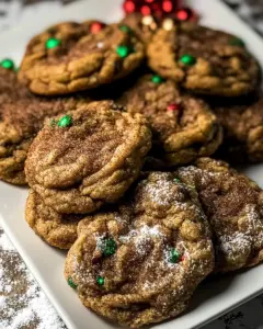 Chewy Christmas Snickerdoodles