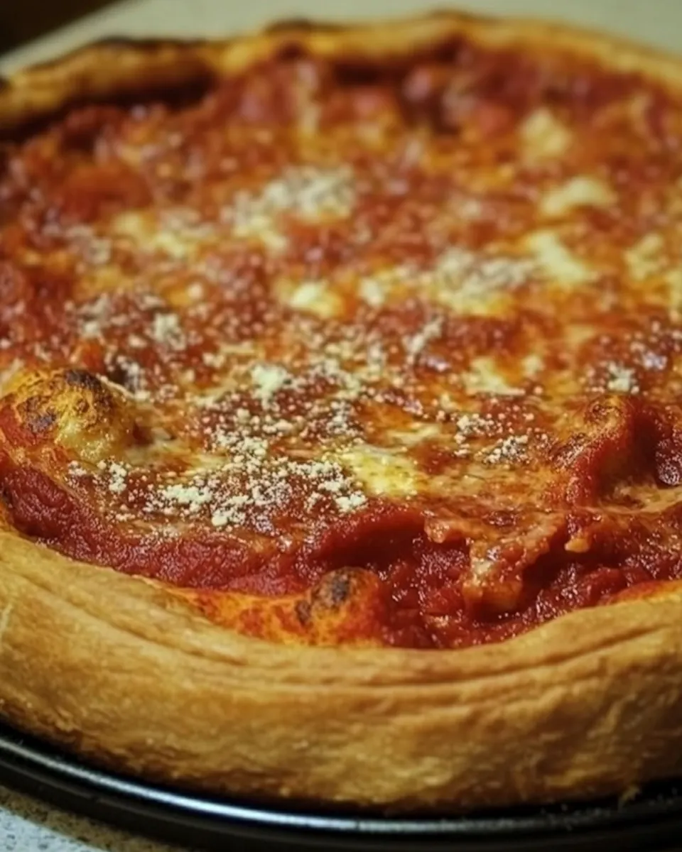Chicago Deep Dish Pizza