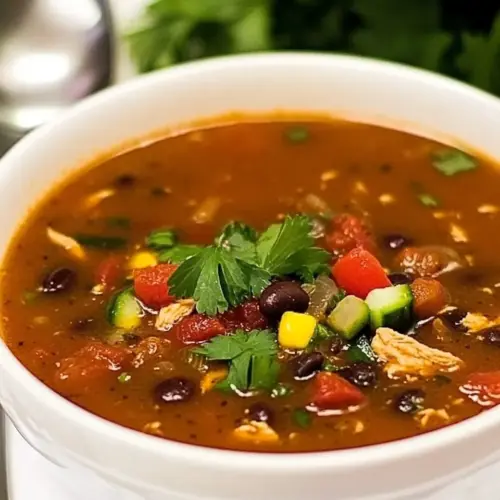 Chicken Black Bean Soup