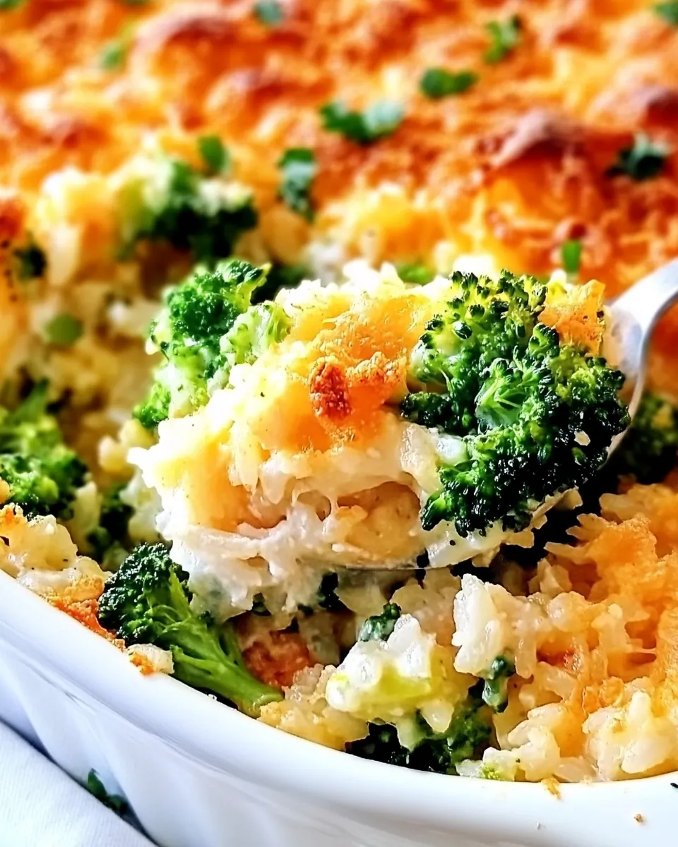 Chicken Broccoli Rice Casserole