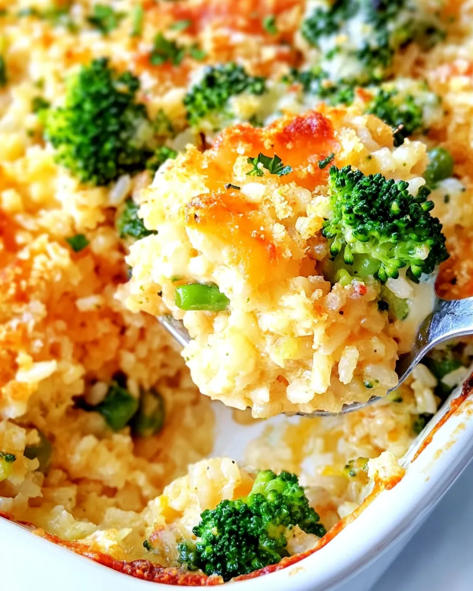 Chicken Broccoli Rice Casserole