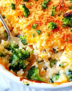 Chicken Broccoli Rice Casserole