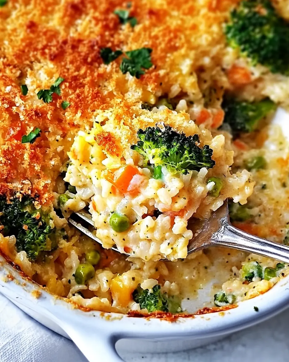 Chicken Broccoli Rice Casserole