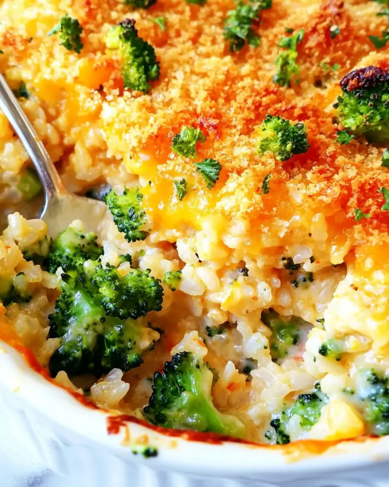 Chicken Broccoli Rice Casserole