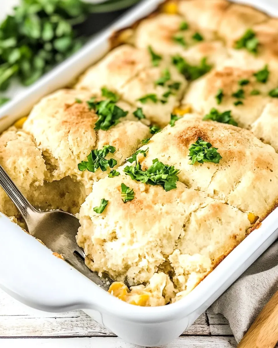 Chicken Cobbler