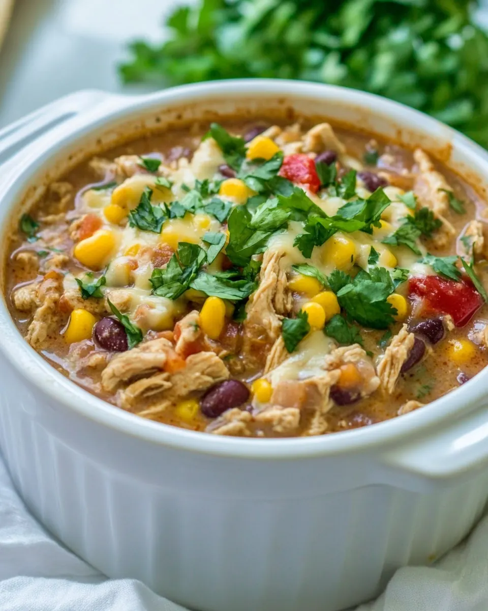 Chicken Cream Cheese Chili