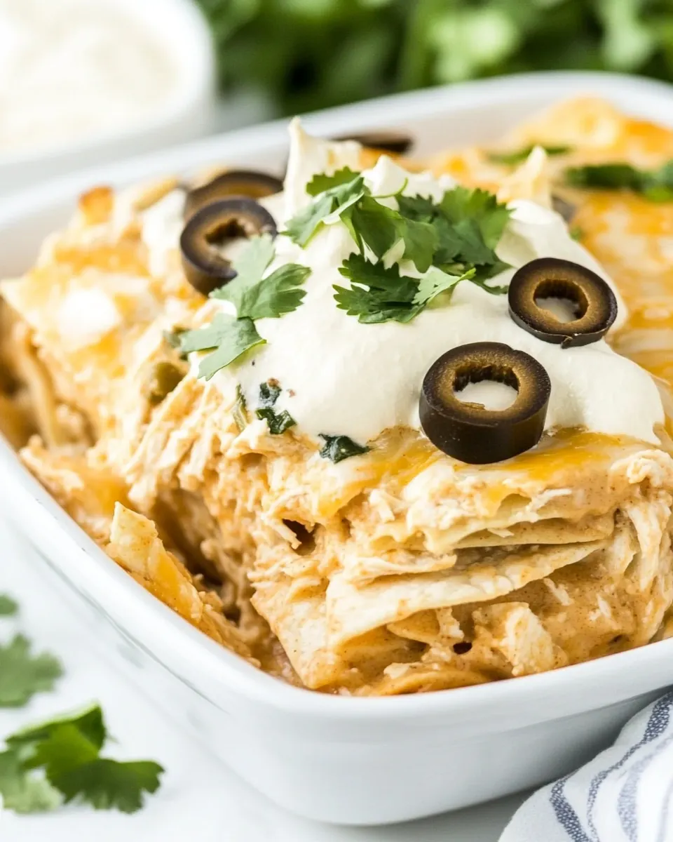 Chicken Enchilada Casserole
