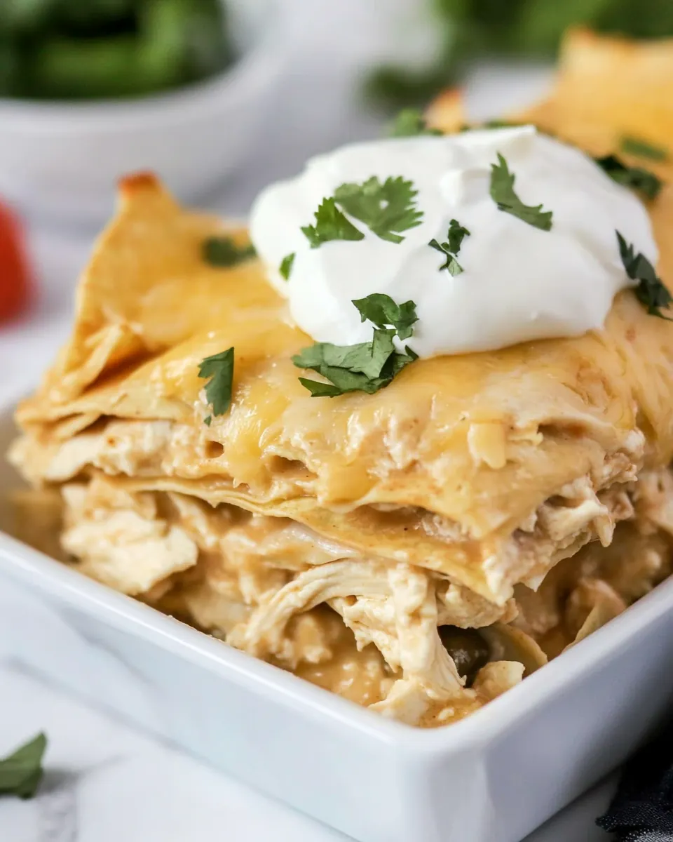 Chicken Enchilada Casserole