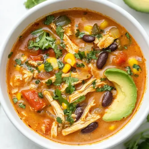 Chicken Enchilada Soup