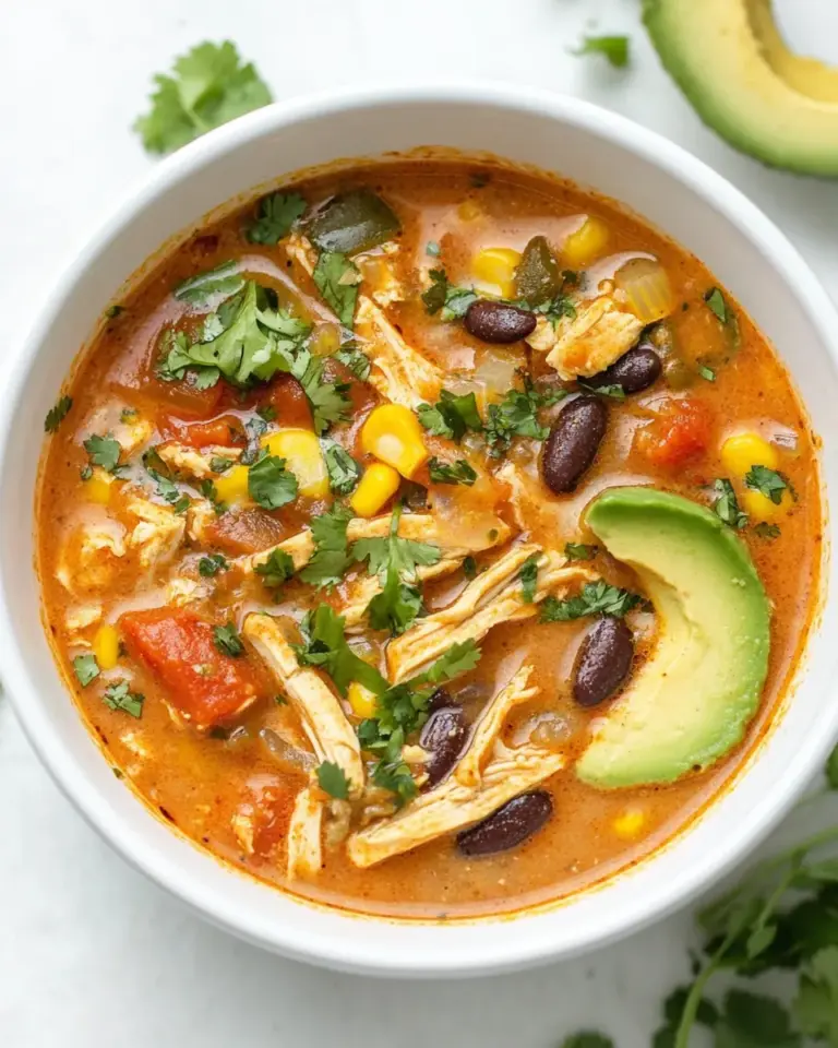 Chicken Enchilada Soup