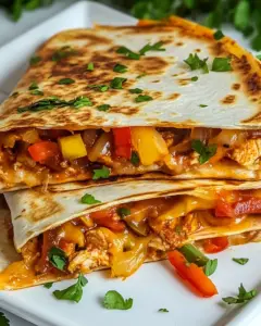 Chicken Fajita Quesadillas