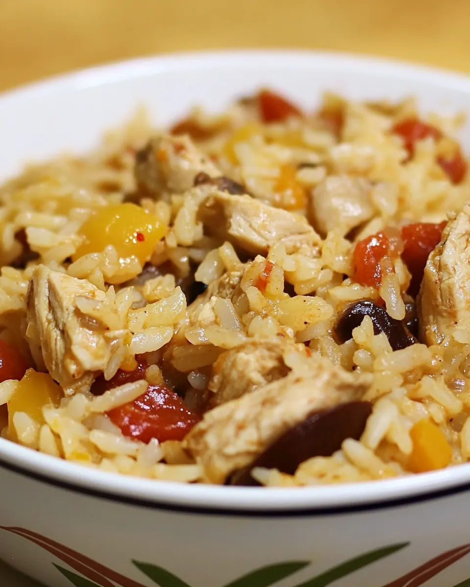 Chicken Fajita Rice Bowl