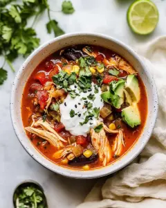 Chicken Fajita Soup