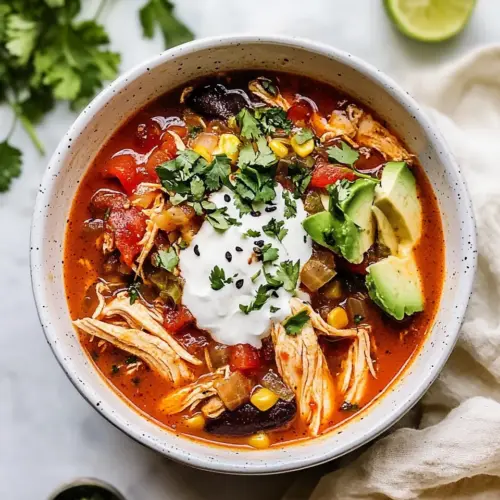 Chicken Fajita Soup