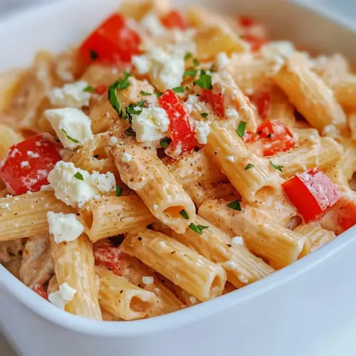 Chicken Feta Pasta