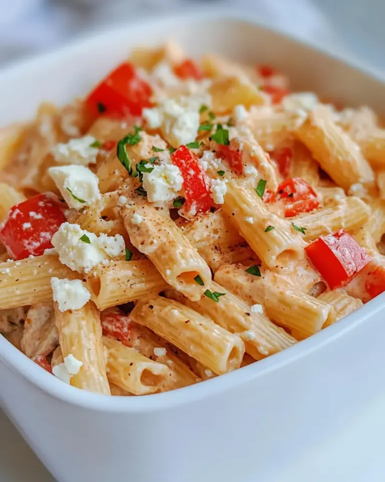 Chicken Feta Pasta