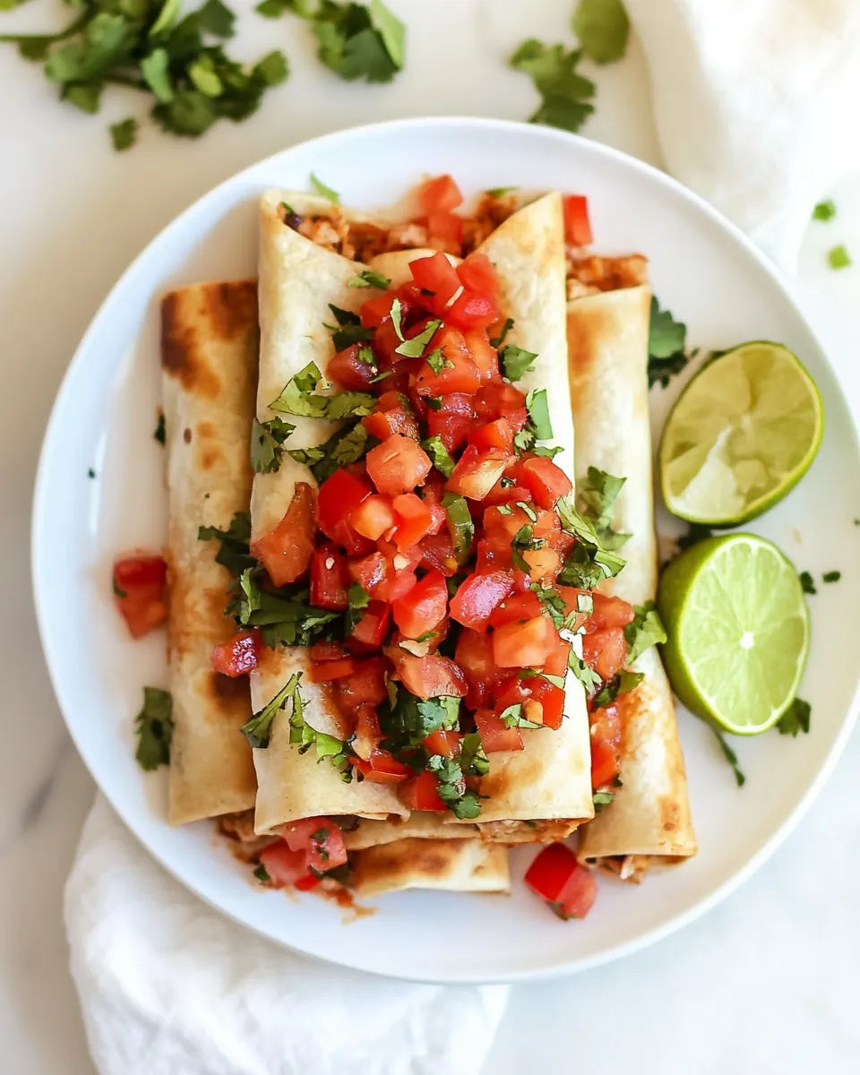 Chicken Flautas