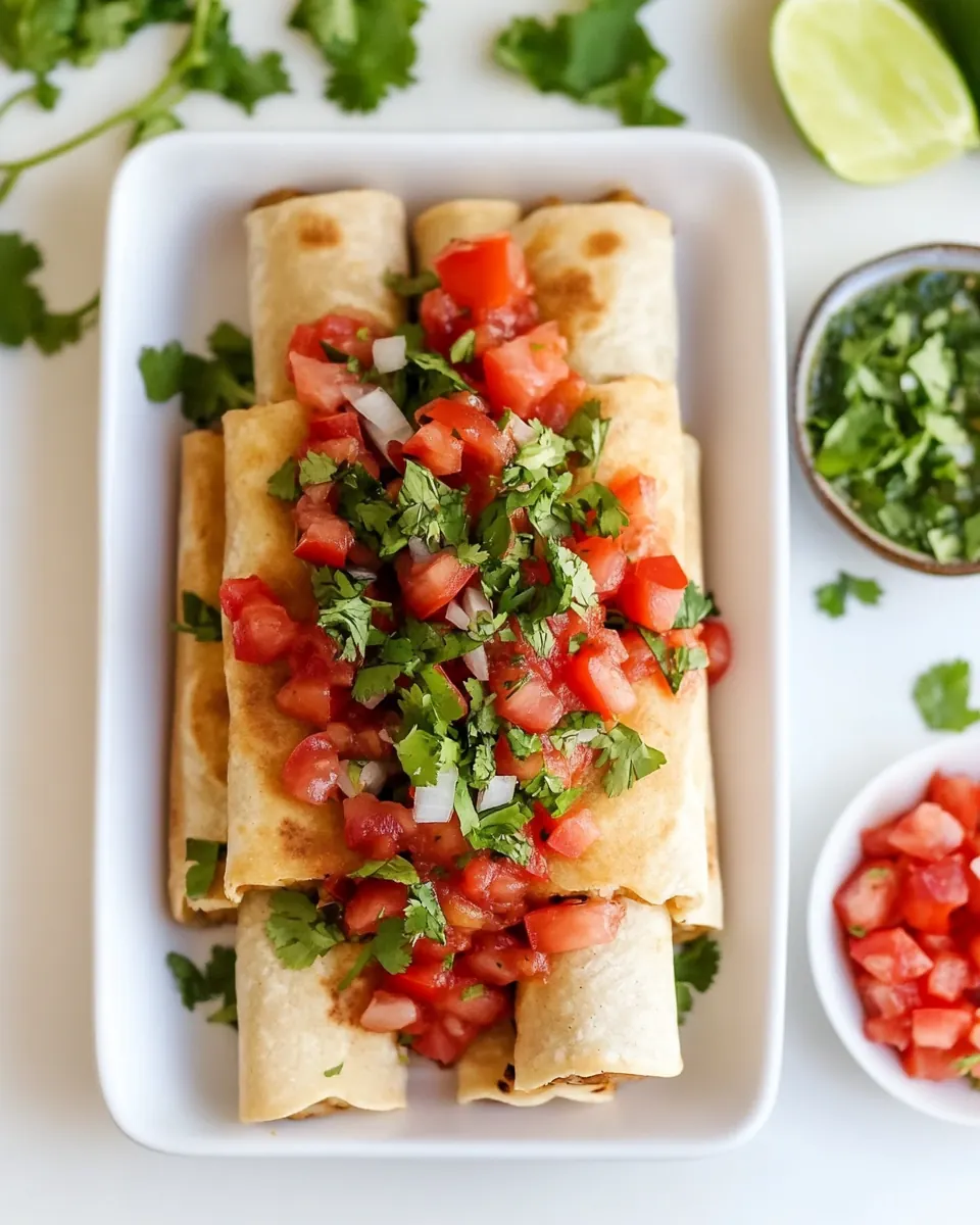 Chicken Flautas