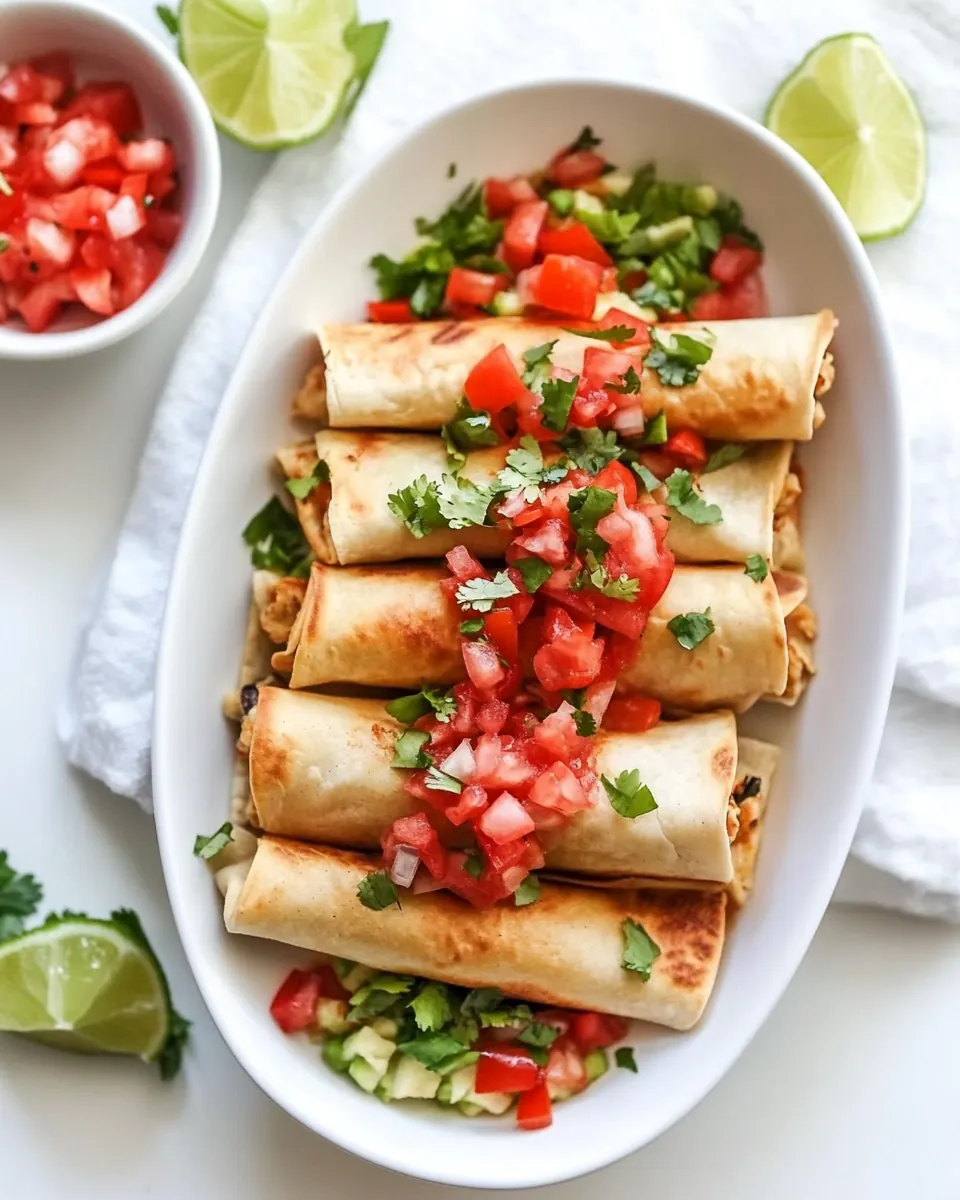 Chicken Flautas