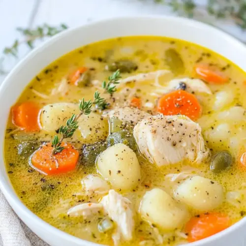 Chicken Gnocchi Soup