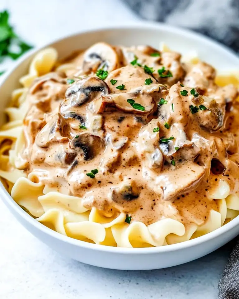 Chicken Mushroom Stroganoff