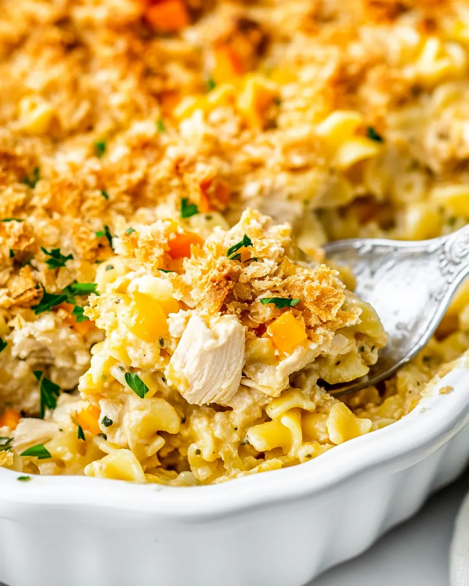 Chicken Noodle Casserole