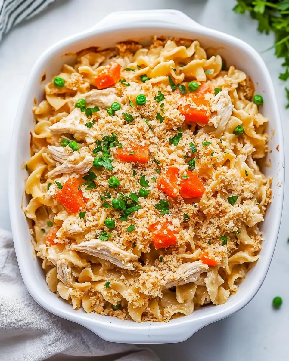 Chicken Noodle Casserole