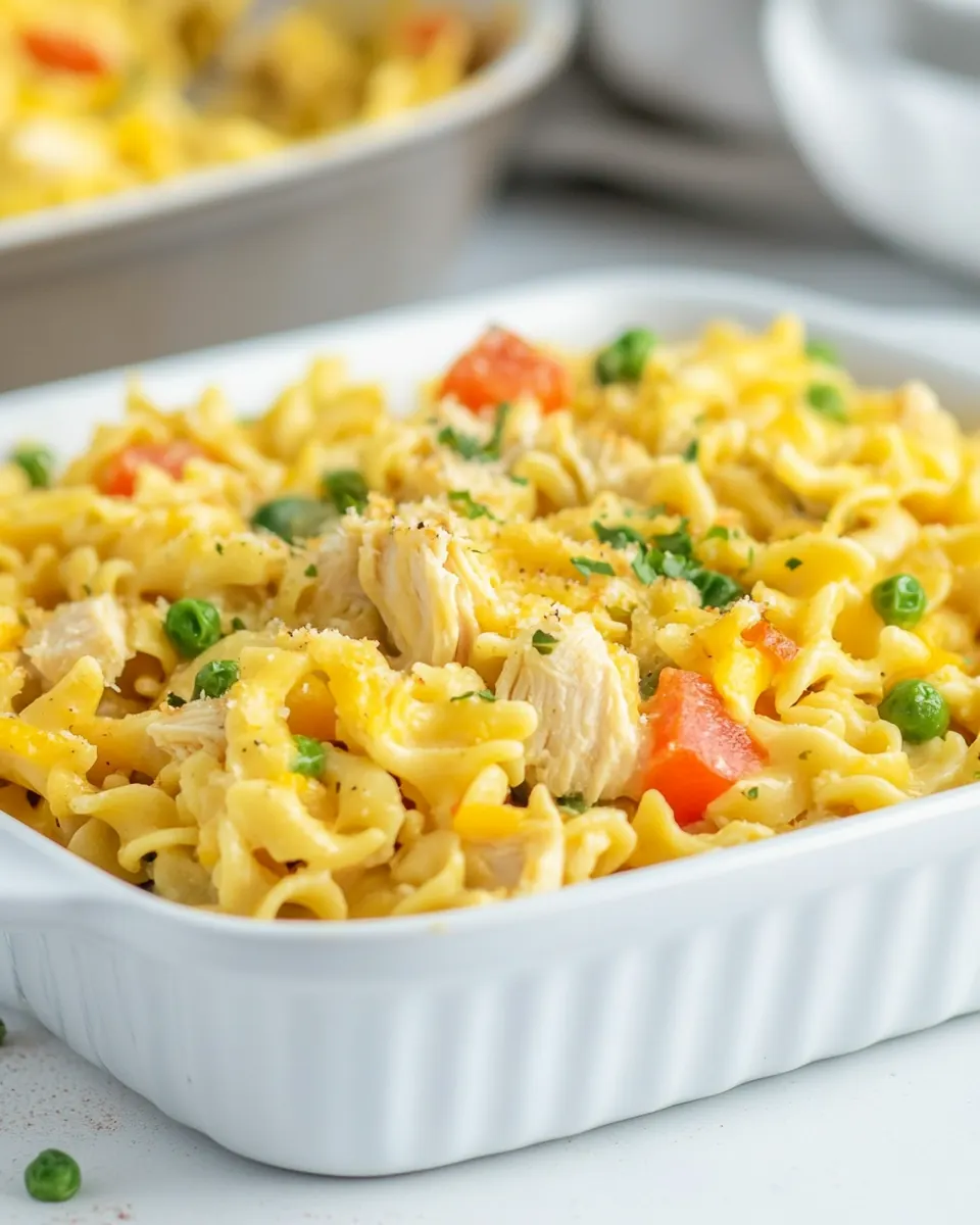Chicken Noodle Casserole