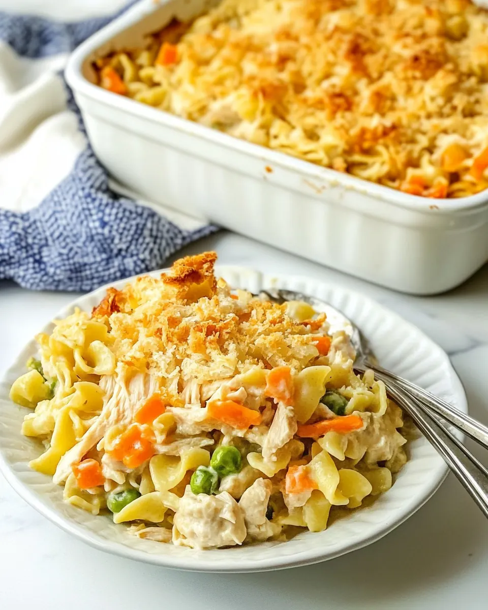 Chicken Noodle Casserole