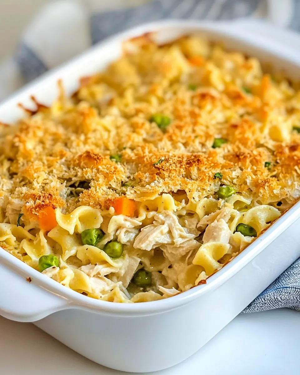 Chicken Noodle Casserole