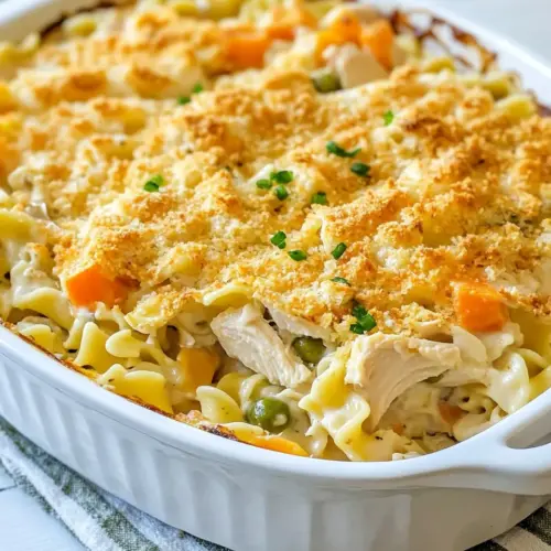 Chicken Noodle Casserole