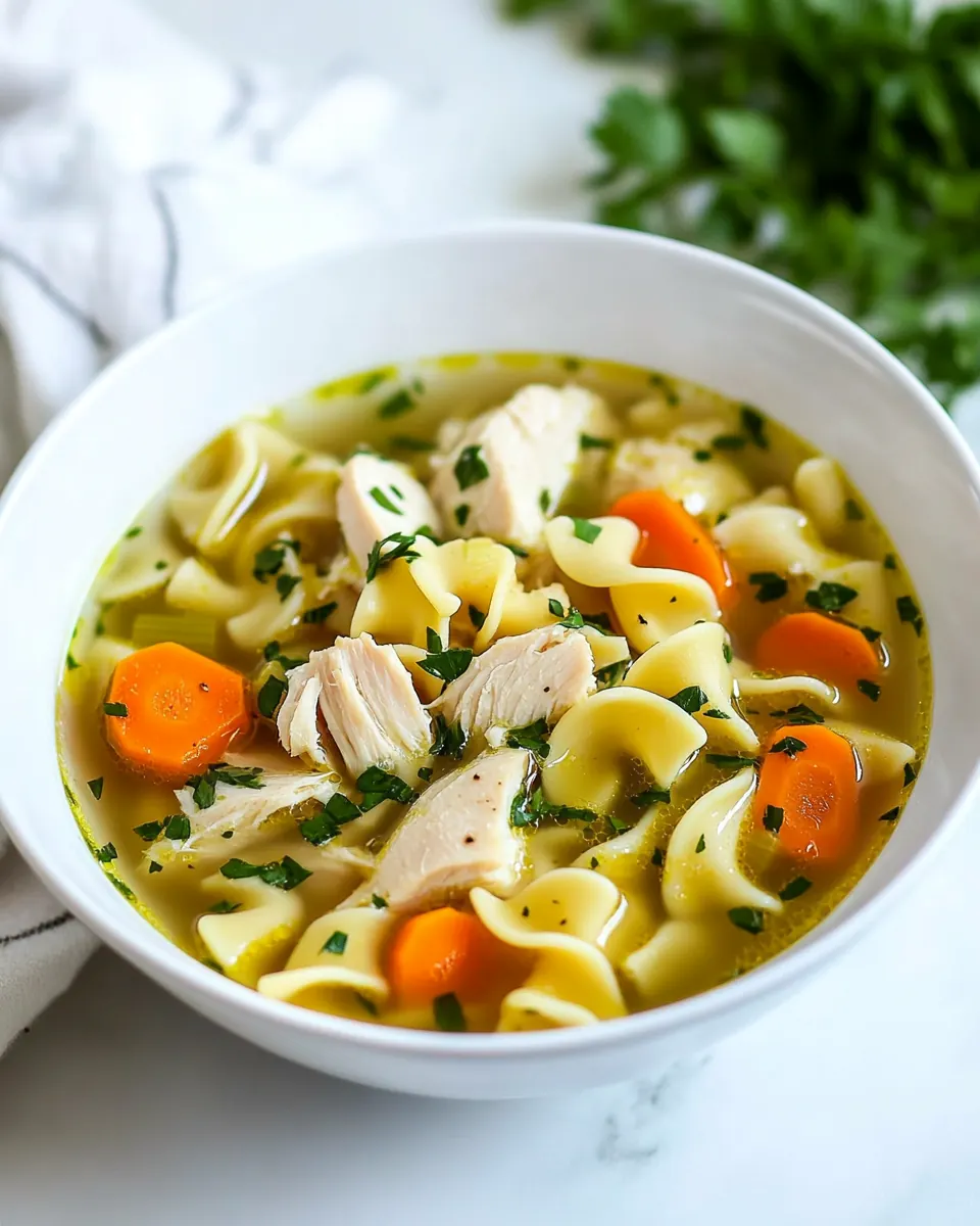 Chicken Noodle Soup