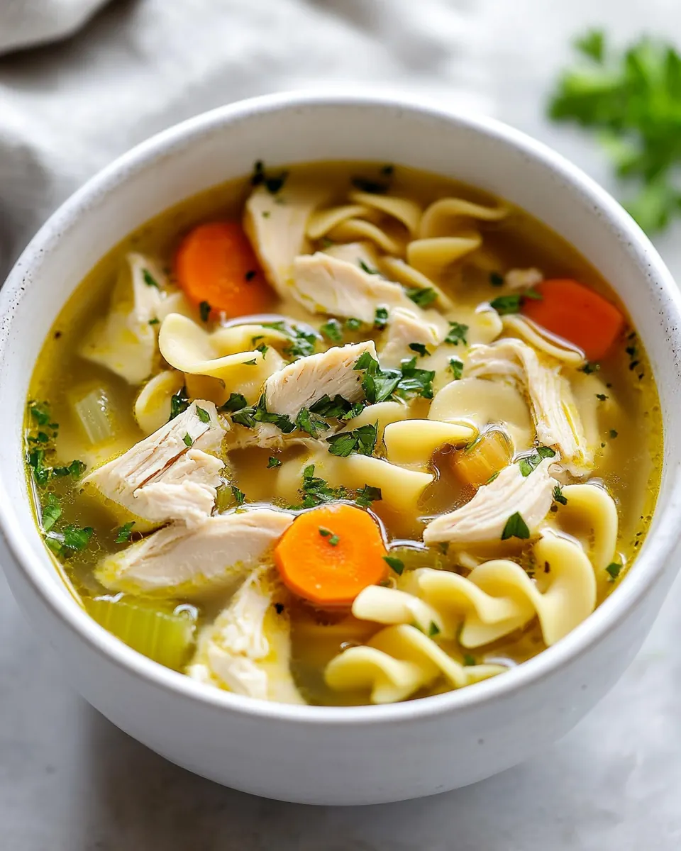 Chicken Noodle Soup