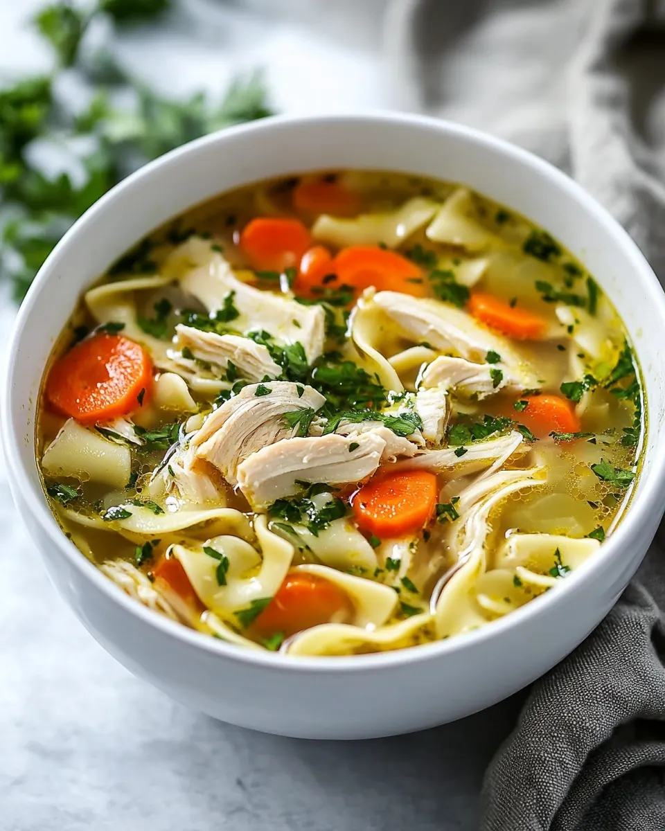 Chicken Noodle Soup