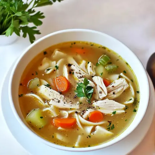 Chicken Noodle Soup